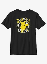 Pokemon Pikachu Rocks Youth T-Shirt