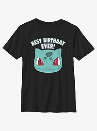 Pokemon Bulbasaur Best Birthday Youth T-Shirt