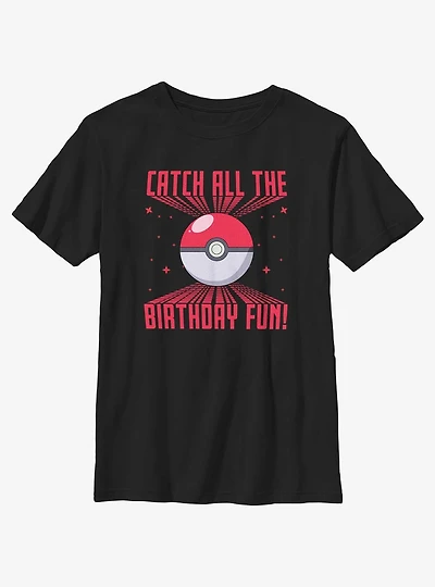 Pokemon Catch All The Fun Youth T-Shirt