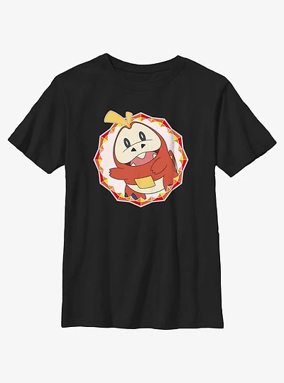 Pokemon Fuecoco Badge Youth T-Shirt