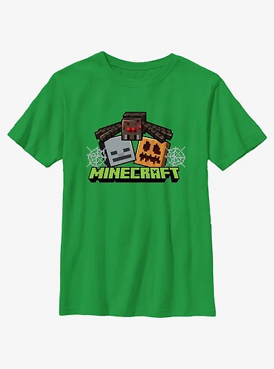 Minecraft Spooky Vibes Youth T-Shirt