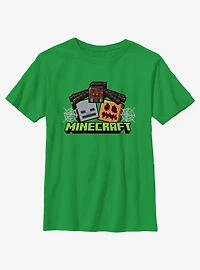 Minecraft Spooky Vibes Youth T-Shirt