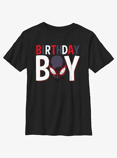 Marvel Spider-Man Birthday Boy Miles Morales Youth T-Shirt
