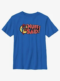 Marvel Spider-Man Nuff Said Youth T-Shirt