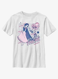 Disney Snow White And The Seven Dwarfs Will You Take Me There Anime Youth T-Shirt