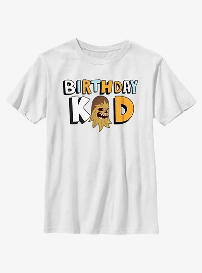 Star Wars Birthday Kid Chewbacca Youth T-Shirt