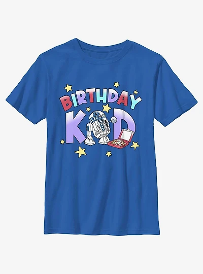 Star Wars Birthday Kid R2D2 Youth T-Shirt