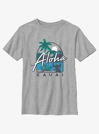 Disney Lilo & Stitch Aloha Kauai Destination Youth T-Shirt