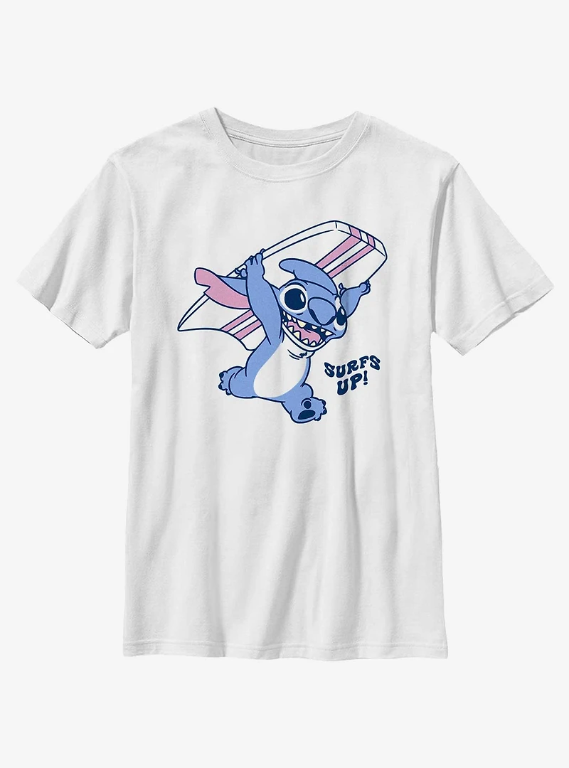 Disney Lilo & Stitch Surfs Up Retro Youth T-Shirt