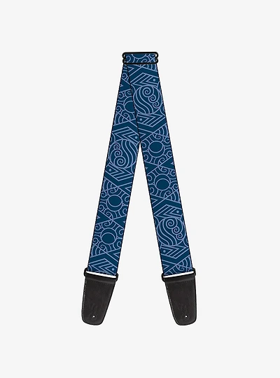 Avatar: The Last Airbender Water Element Symbol Guitar Strap