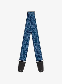 Avatar: The Last Airbender Water Element Symbol Guitar Strap