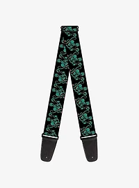 Rick and Morty Psychedelic Monster Pose Guitar Strap
