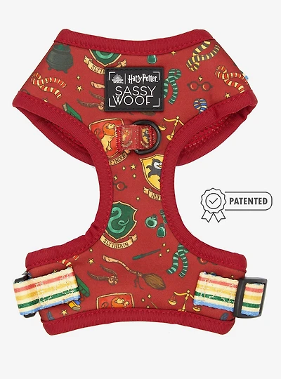 Harry Potter x Sassy Woof Adjustable Dog Harness