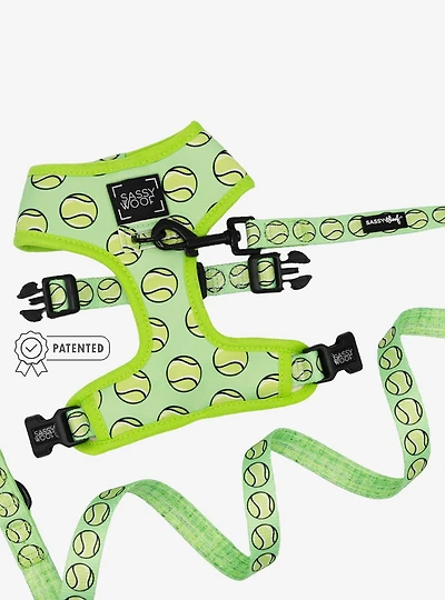 Sassy Woof Serving Up Sass Dog Harness and Leash Bundle