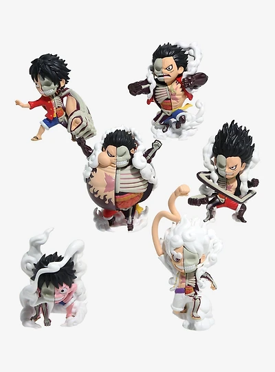 Mighty Jaxx One Piece Freeny's Hidden Dissectibles Luffy Series 6 Blind Box Figure