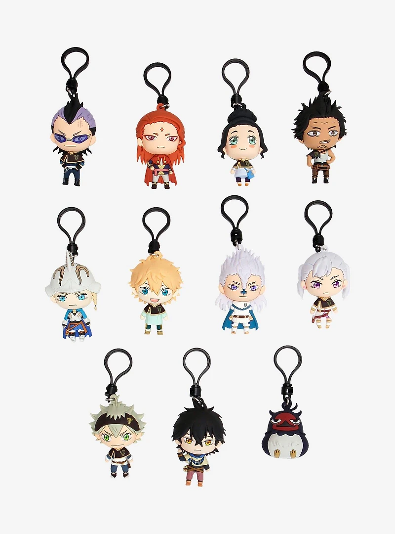Black Clover Characters Blind Bag Figural Bag Clip