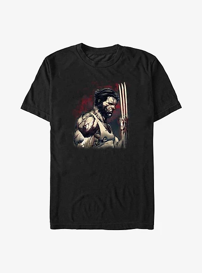 Marvel Wolverine Blood & Steel Big Tall T-Shirt