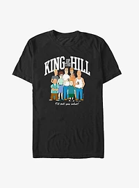 King of the Hill Group Lineup Women's Big & Tall T-Shirt