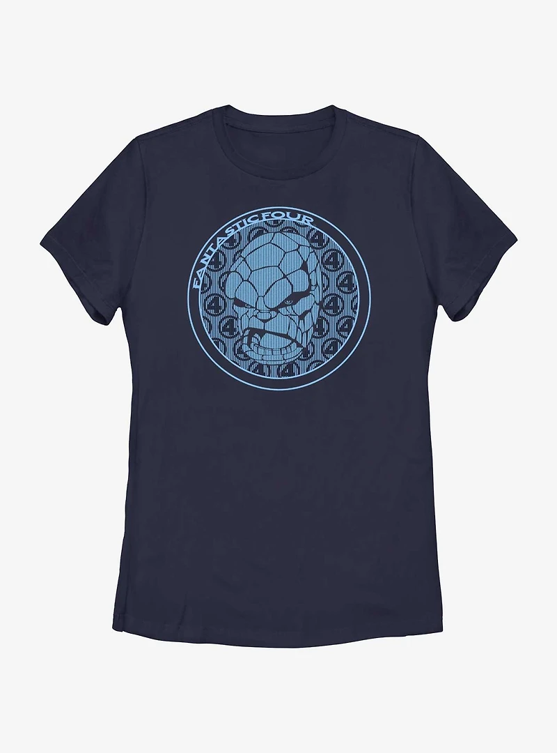 Marvel Fantastic Four Lenticular Thing Womens T-Shirt