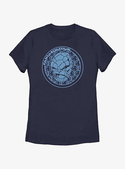 Marvel Fantastic Four Lenticular Thing Womens T-Shirt