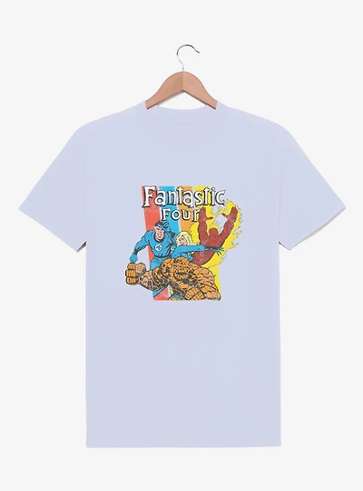 Marvel Fantastic Four 4 Stripes T-Shirt