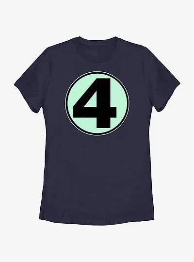 Marvel Fantastic Four Classic Costume Fill Womens T-Shirt