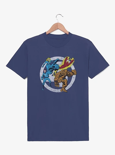 Marvel Fantastic Four Team Front T-Shirt