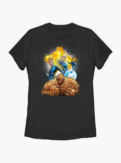 Marvel Fantastic Four Tribe Womens T-Shirt