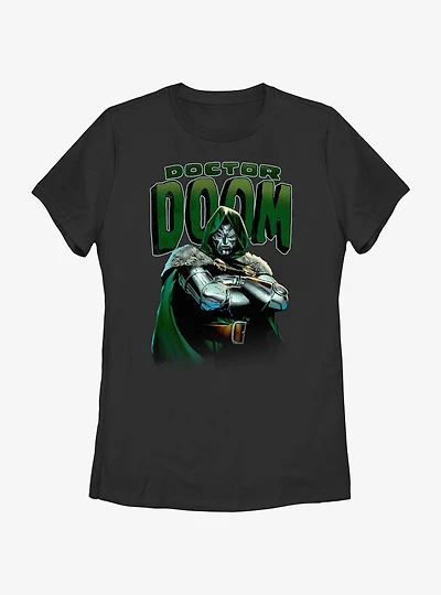 Marvel Fantastic Four Doctor Doom Art Womens T-Shirt