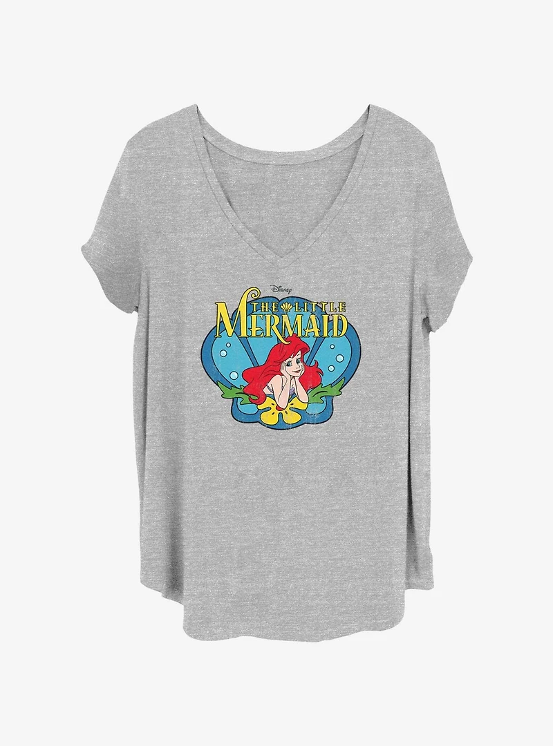 Disney The Little Mermaid Ariel Womens T-Shirt Plus