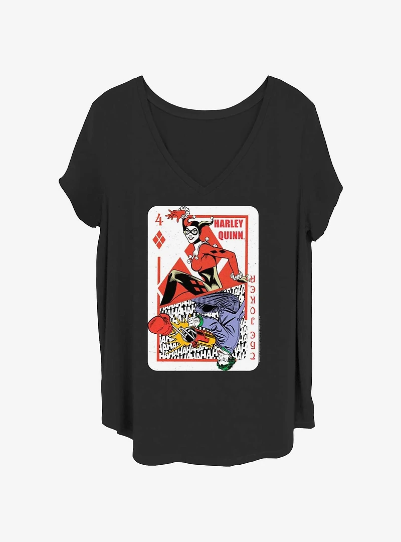 DC Comics Batman Joking Quinn Womens T-Shirt Plus