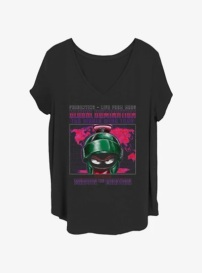 Looney Tunes Global Domination Womens T-Shirt Plus