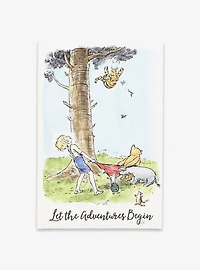 Disney Winnie the Pooh Let the Adventures Begin Canvas Wall Decor