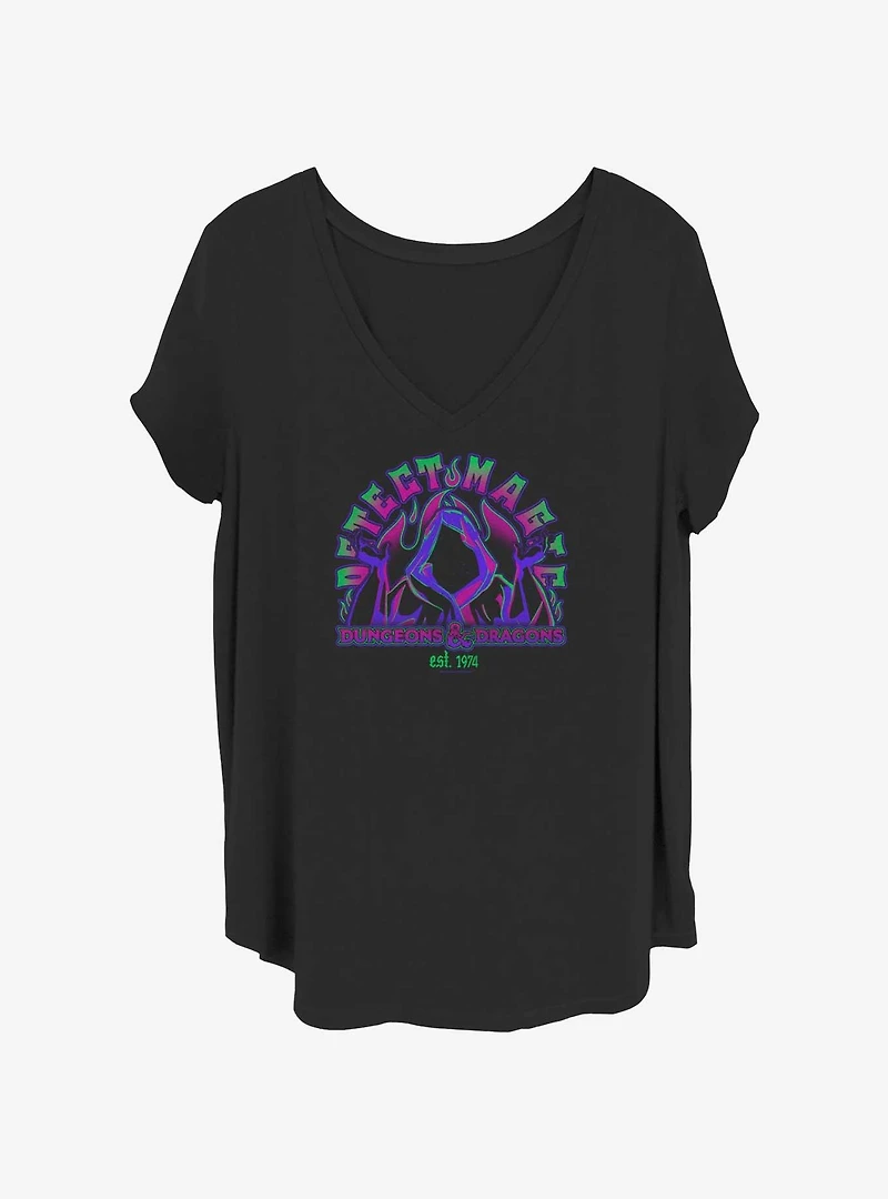 Dungeons & Dragons Detecting That Magic Womens T-Shirt Plus