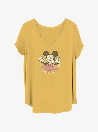 Disney Mickey Mouse The One And Only Womens T-Shirt Plus
