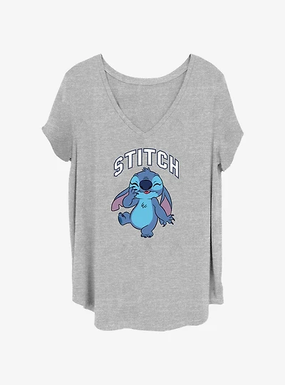 Disney Lilo & Stitch Embarrassed Womens T-Shirt Plus