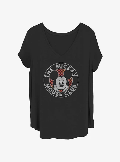 Disney Mickey Mouse Club Womens T-Shirt Plus