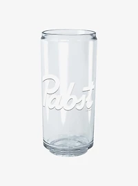 Pabst Blue Ribbon Script Logo Can Cup