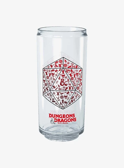 Dungeons & Dragons D20 Fill Can Cup