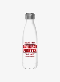 Dungeons & Dragons I'm The Dungeon Master Stainless Steel Water Bottle