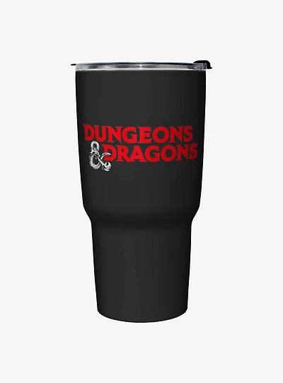 Dungeons & Dragons Rendered Logo Travel Mug