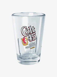 Pabst Blue Ribbon High Gravity Colt 45 Mini Glass