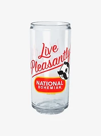 Pabst Blue Ribbon National Bohemian Live Pleasantly Can Cup