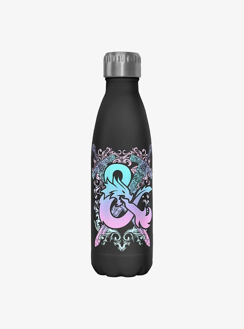 Dungeons & Dragons Pastel Logo Stainless Steel Water Bottle