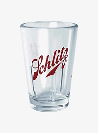 Pabst Blue Ribbon Schlitz Wordmark Mini Glass