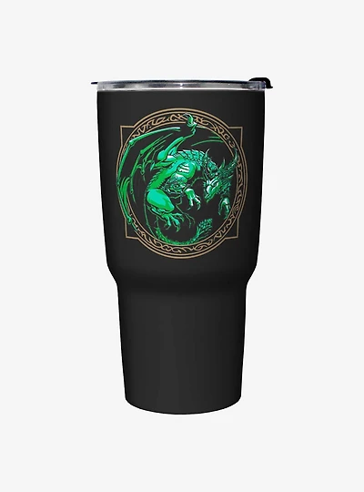World of Warcraft Ysera Green Dragon Travel Mug