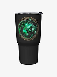 World of Warcraft Ysera Green Dragon Travel Mug