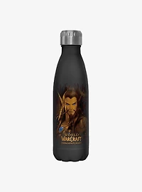 World of Warcraft Nozdormu Bronze Dragon Logo Stainless Steel Water Bottle