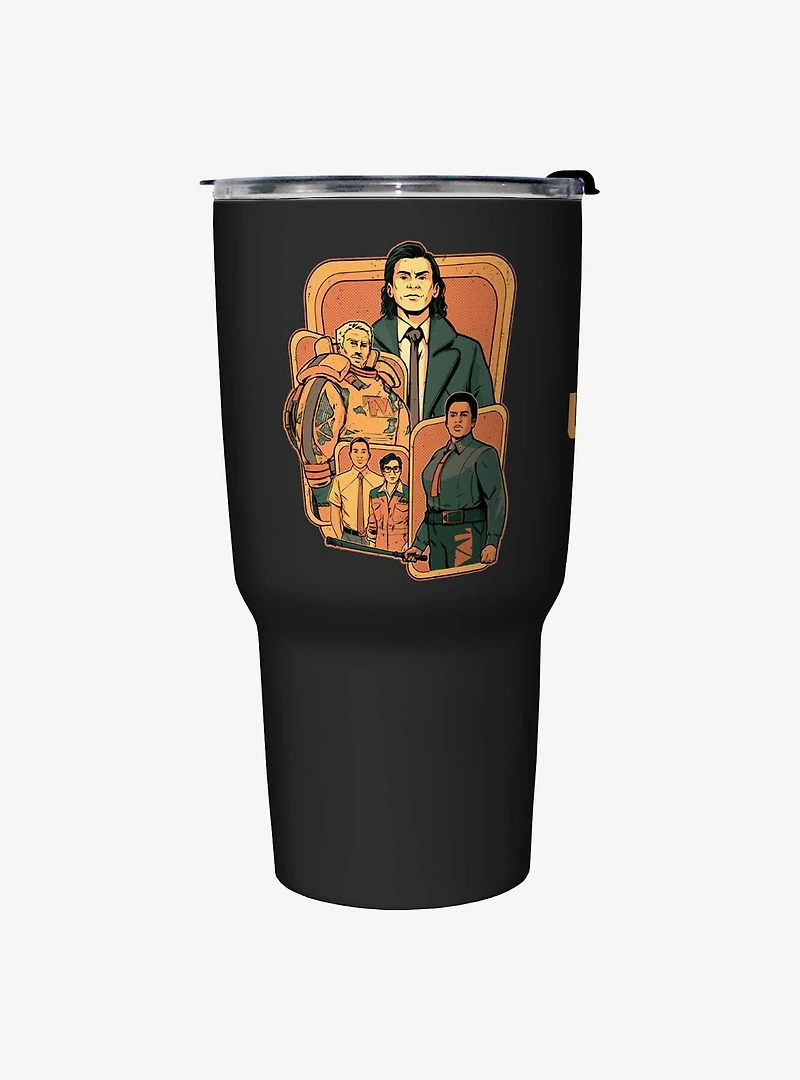 Marvel Loki Groupshot Badge Travel Mug