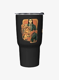 Marvel Loki Groupshot Badge Travel Mug